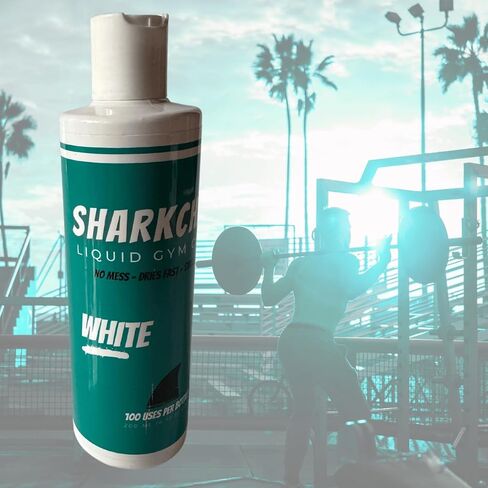 SharkChalk - Liquid Gym Chalk - White - 200ml in Saudi Arabia