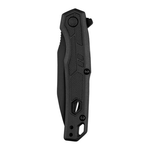 Kershaw Appa Folding Tactical Pocket Knife, SpeedSafe Opening, 2.75 inch Black Blade and Handle, Small, Lightweight Every Day Carry in Saudi Arabia
