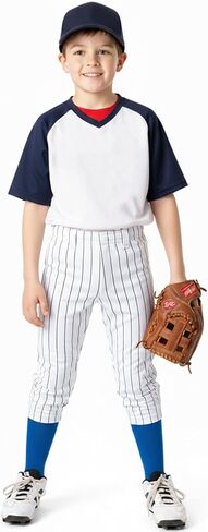 Devoropa 2T/3T/4T/5T إلى Big Kids Youth Boys Baseball Pants Girls Bantball Bants Fast Pitch Tee Ball Pressulet in Saudi Arabia