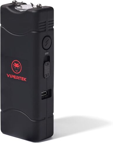 VIPERTEK VTS-881 Micro Stun Gun for Self Defense Rechargeable with LED Flashlight in Saudi Arabia