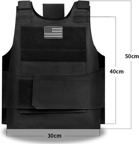 Tactical Vest Outdoor, Adjustable Training Protective Vest, Suitable for Light Outdoor Gilet Equipment, S-XXL in Saudi Arabia