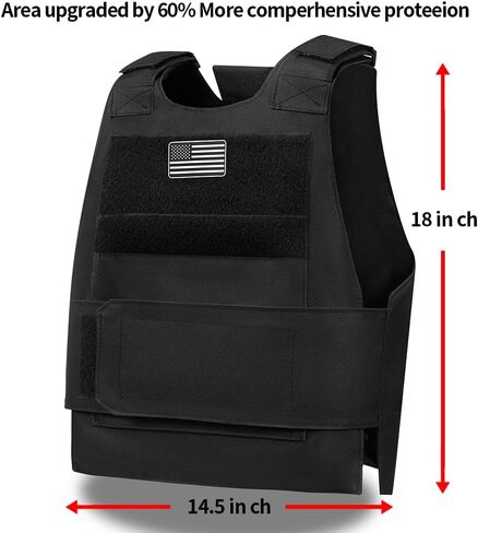 Tactical Vest Outdoor, Adjustable Training Protective Vest, Suitable for Light Outdoor Gilet Equipment, S-XXL in Saudi Arabia