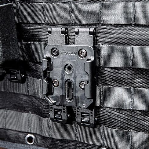 3" Molle-Lok (Pair with Mounting Hardware) - MOLLE Attachment Clip for Vests, Backpacks, Holsters, Mag Pouches, TASER, and More - Molle-Lok 3 inch by Blade-Tech Holsters in Kuwait