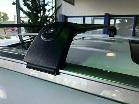 Lockable Roof Rail Rack Cross Bar Crossbar Fits for Alfa-Romeo Stelvio 2017 2018 2019 2020 2021 2022 2023 2024 in Kuwait