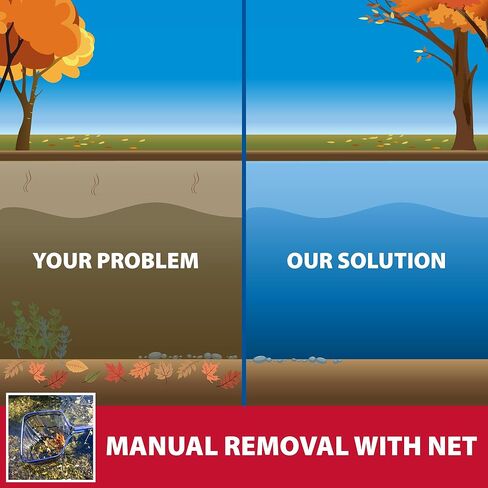 The Pond Guy Heavy Duty Telescopic Fish & Utility Net Combo, Adjustable Aluminum Pole & Mesh Netting, Water Garden Maintenance & Fishing Equipment in Saudi Arabia