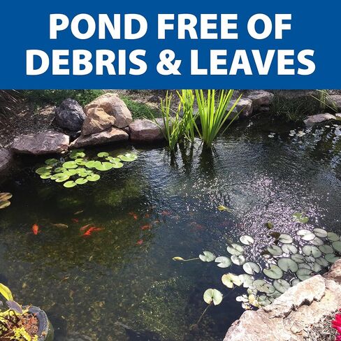 The Pond Guy Heavy Duty Telescopic Fish & Utility Net Combo, Adjustable Aluminum Pole & Mesh Netting, Water Garden Maintenance & Fishing Equipment in Saudi Arabia