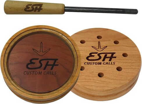 ESH Turkey Pot Calls – Realistic Friction Turkey Calls for Hunting – Easy-Use, High-Volume Pot Calls for Beginners & Pros in Saudi Arabia