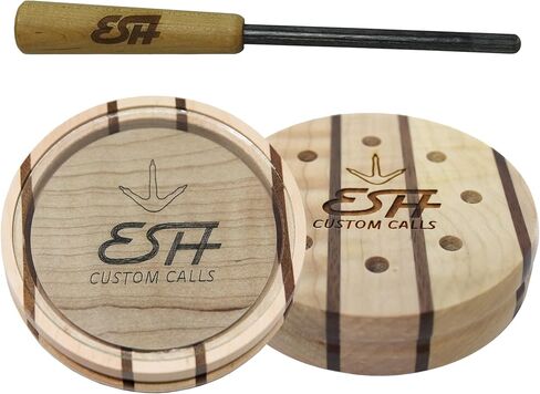 ESH Turkey Pot Calls – Realistic Friction Turkey Calls for Hunting – Easy-Use, High-Volume Pot Calls for Beginners & Pros in Saudi Arabia