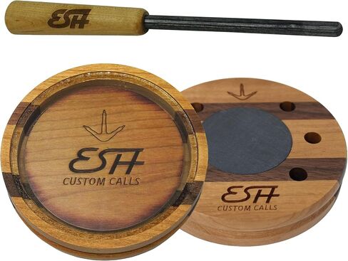 ESH Turkey Pot Calls – Realistic Friction Turkey Calls for Hunting – Easy-Use, High-Volume Pot Calls for Beginners & Pros in Saudi Arabia