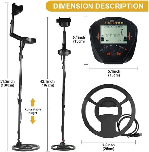 Detector for Adults, Detector Underground Accurate Positioning A Treasure Gold Detector Treasure Detecting Pinpointer in Saudi Arabia