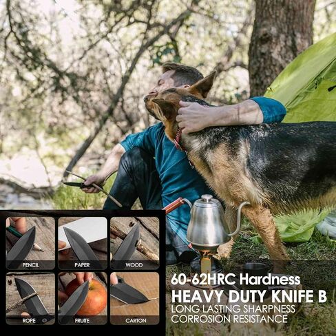 Pocket Knife, Folding Knives Blade 2.6in, Foldable Survival Small Knife with Clip, Button Lock & Glass Breaker, Everyday Carry EDC Knives for Hunting Camping Hiking in Saudi Arabia