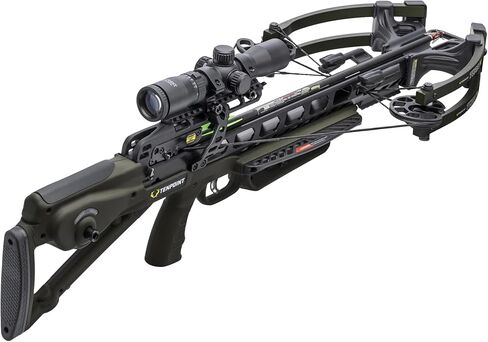 القوس والنشاب TenPoint Turbo X - 415 إطارًا في الثانية - مُجهز بنطاق 100 ياردة من RangeMaster ونظام ACUslide Cocking ونظام De-Cocking + Trigger S2 in Kuwait