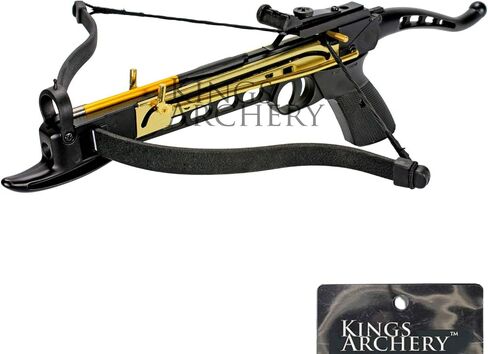 Self-Cocking Crossbow Bundle with Adjustable Sights, Spare Crossbow String and Caps, 27 Aluminim Arrow Bolt Set in Saudi Arabia
