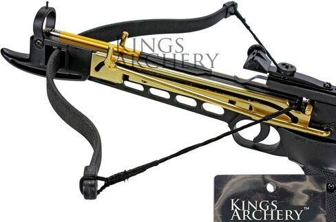 Self-Cocking Crossbow Bundle with Adjustable Sights, Spare Crossbow String and Caps, 27 Aluminim Arrow Bolt Set in Saudi Arabia