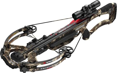 قوس ونشاب Barnett Whitetail Pro STR، مع نطاق متعدد الشبيكات مقاس 4 × 32 مم، وسهام، وجعبة خفيفة الوزن in Kuwait