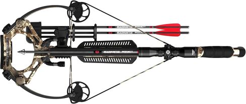 قوس ونشاب Barnett Whitetail Pro STR، مع نطاق متعدد الشبيكات مقاس 4 × 32 مم، وسهام، وجعبة خفيفة الوزن in Kuwait