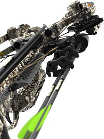 قوس ونشاب Barnett Whitetail Pro STR، مع نطاق متعدد الشبيكات مقاس 4 × 32 مم، وسهام، وجعبة خفيفة الوزن in Kuwait