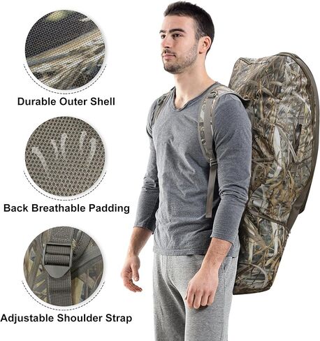 MYDAYS Soft Crossbow Case, Narrow-limb Crossbows Backpack, Soft Shell Padded Archery Gear Bag, Water Resistant Narrow Archery Bow Carrier Bag for Outdoor Hunting Shooting in Saudi Arabia