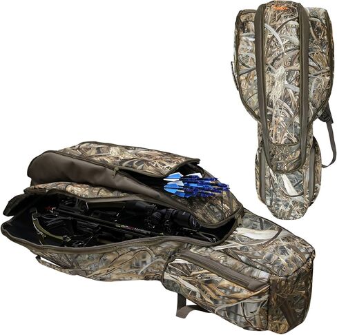 MYDAYS Soft Crossbow Case, Narrow-limb Crossbows Backpack, Soft Shell Padded Archery Gear Bag, Water Resistant Narrow Archery Bow Carrier Bag for Outdoor Hunting Shooting in Saudi Arabia