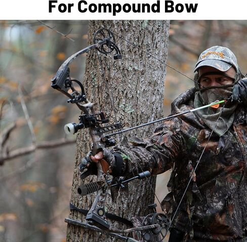 Compound Bow Stabilizer, Rubber Bow Stabilizer for Recurve Bow Hunting Shooting in Saudi Arabia