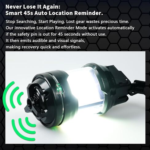 T238-Tactical Grenade Airsoft Grenade Toys，Airsoft Flashlight Flashbang Plastic Grenade,Tactical Gear Accessories for Army Fans Military(Black) in Kuwait