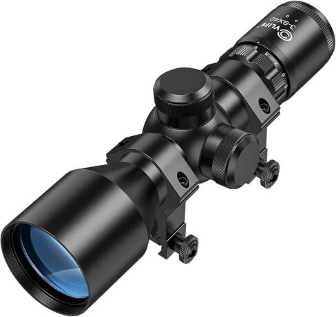 CVLIFE 3-9x40 نطاق البندقية المضغوط شبكاني مع حوامل للتصويب السريع in Kuwait
