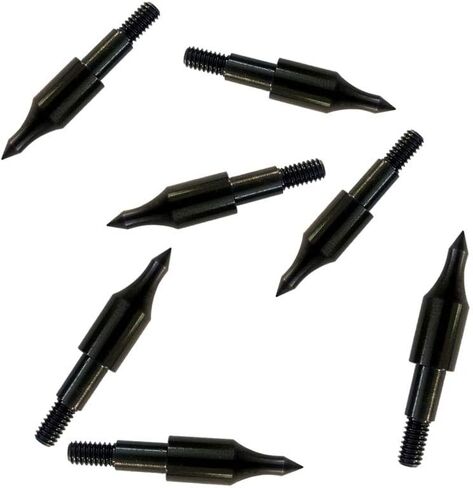 TianTac 100 Grain Archery Field Points Practice Field Tips, Archery Target Practice Hunting Arrow Tip for Recurve, Compound Bow Crossbow, Screw-in 100 Grain (12pcs) in Saudi Arabia