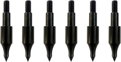 TianTac 100 Grain Archery Field Points Practice Field Tips, Archery Target Practice Hunting Arrow Tip for Recurve, Compound Bow Crossbow, Screw-in 100 Grain (12pcs) in Saudi Arabia