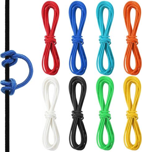 Soulchen 8 Pcs Archery Bow D Loop Rope 10 ft Bow String Release Material Nocking Loop Rope String for Compound Bowstring Archery in Saudi Arabia