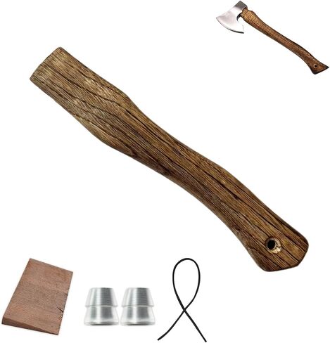 Axe Handle Replacement, 17in Hatchet Handle Replacement, Wood Replacement Handle for Axe Pick Axe in Kuwait