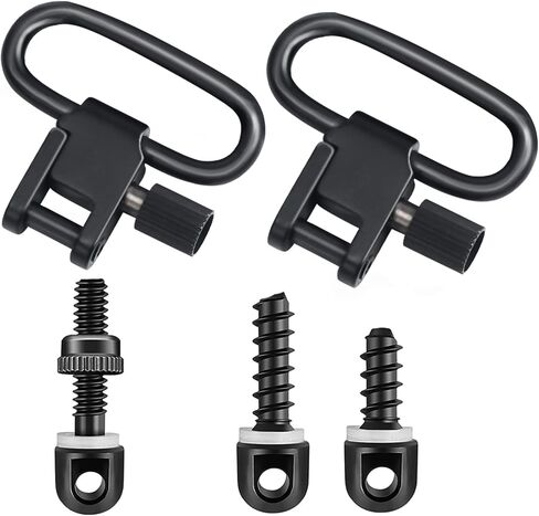 Anovo Sling Swivel Studs Set, Wood Bolt Screw Studs Crossbow Sling Screw in Kuwait
