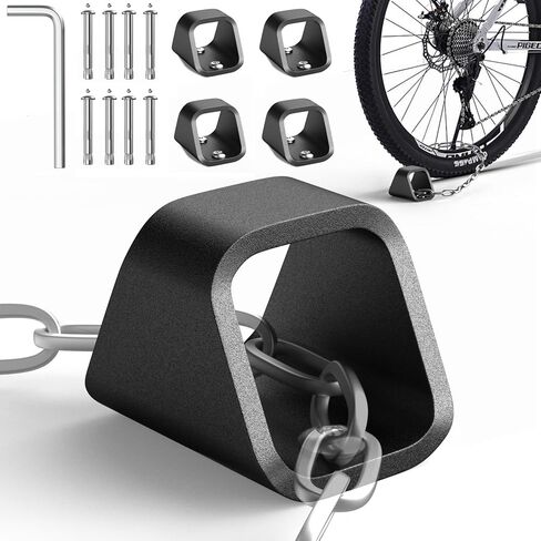 KHAMAL Security Anchor for Chain With 2 Protected Expansion Bolts - Heavy Duty Security Ground Anchor, Anti Theft Floor and Wall Ground For Motorcycle, Bicyle, Trailer, Scooter Bike Lock in Saudi Arabia