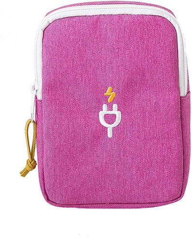 iSuperb® Charge Bag USB Cable Earphone Pouch Camera Phone Bag Waterproof Zipper Case Electronics Accessories Organizers for Travel in Saudi Arabia