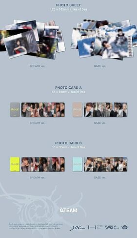 &TEAM Back to Life 1st KR Mini Album [إصدار التنفس] كتاب صور + قرص مضغوط + 2 بطاقة صور + بطاقة بريدية + مجموعة ملصقات in Kuwait