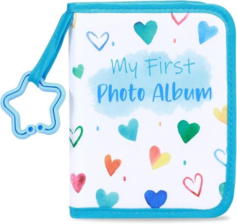ألبوم Baby's My First Family، كتاب قماشي ناعم للصور، كتاب Boho Rainbow My First Book of الصور، ألبوم ذاكرة الطفل، هدية تحمل صور مقاس 4×6 للأطفال حديثي الولادة والأطفال الصغار وحفلات استقبال المولود الجديد in Kuwait