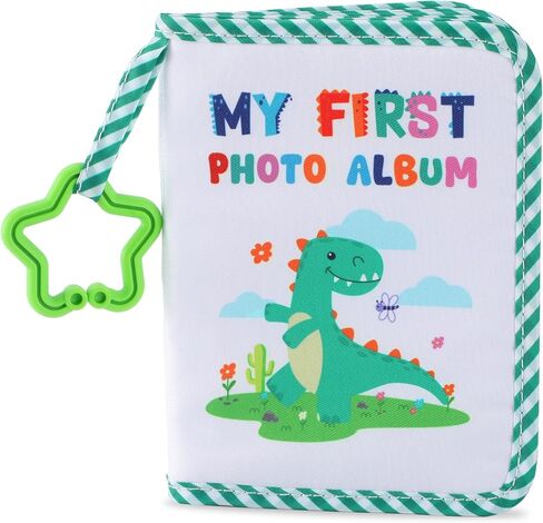 ألبوم Baby's My First Family، كتاب قماشي ناعم للصور، كتاب Boho Rainbow My First Book of الصور، ألبوم ذاكرة الطفل، هدية تحمل صور مقاس 4×6 للأطفال حديثي الولادة والأطفال الصغار وحفلات استقبال المولود الجديد in Kuwait