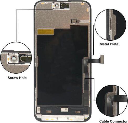 بديل شاشة LL TRADER لهاتف iPhone 15 pro max 6.7 بوصة LCD Retina FHD محول رقمي لشاشة تعمل باللمس مع مجموعة أدوات إصلاح، شريط مقاوم للماء، واقي شاشة (قابل للبرمجة Truetone) للولايات المتحدة الأمريكية 2025 in Kuwait