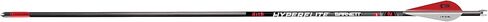 Barnett 22" Hyperflite Crossbow Arrows, Precision Hunting Bolts for Barnett Hyper Series Crossbows, with Red & White Heat Vanes, 3-Pack in Saudi Arabia