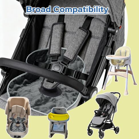 2 PCS Potty Training Protector Cover Waterproof Soft Piddle Pads & Liners for Baby Stroller, Booster & Travel,Universal Washable Car Seat Liner Mat for Spills to Prevent Pee(Grey) in Saudi Arabia