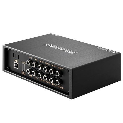 صوت السيارة DSP BTS880 4 مدخل 8 مخرج DSP معالج الإشارة الرقمية مع EQ Crossovers المدمج، مدخل مساعد RCA 31 نطاقًا ومدخل مكبر صوت عالي المستوى DSP Bluetooth Equalizer Amplifier in Kuwait
