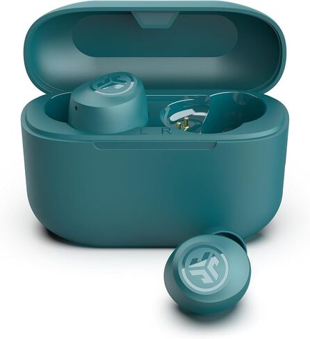 سماعات أذن JLab Go Air Pop+ True اللاسلكية، سماعات داخل الأذن، سماعات بلوتوث، سماعات أذن وقت اللعب 35 ساعة، سماعات أذن بلوتوث مع ميكروفون، حافظة شحن USB-C، توصيل مزدوج، صوت EQ3، أسود in Kuwait