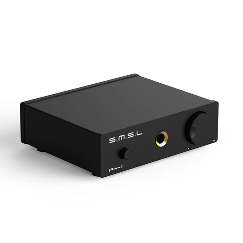 S.M.S.L PH-1 Mini Phono Preamp، مضخم صوت استريو مع مخرج سماعة الرأس RCA/6.35 مم، Preamp لمشغل تسجيل الفونوغراف القرص الدوار MM مع مصدر طاقة DC 5V in Saudi Arabia