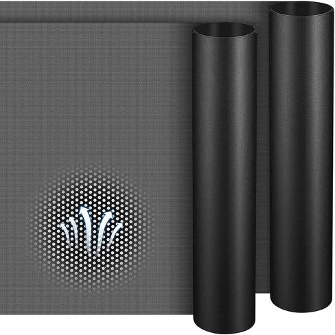Woanger 2 Pack PC Dust Filter Roll 1000x300mm PVC Mesh Cover for PC Case, Gaming Rigs & Office Computers, 0.5mm Holes(White) in Saudi Arabia