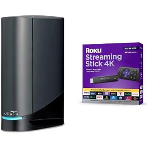 ARRIS Surfboard G36 DOCSIS 3.1 مودم كابل متعدد جيجابت وجهاز توجيه Wi-Fi AX3000 وComcast Xfinity وعصا البث Roku | جهاز بث روكو المحمول بدقة 4K/HDR/Dolby Vision in Kuwait