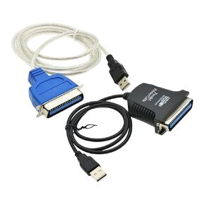 USpB 2.0 إلى 36 Pin Parallel IEEE 1284 كابل الطابعة محول الرصاص ثنائي الاتجاه المتوازي InterIFace Port يصل إلى 12 ميجابت في الثانية in Kuwait