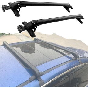 2pcs Black Cross bar roof Rack Rails Fits for All New HR-V HRV 2023 2024 Crossbars Crossbar Without Roof Rack in Kuwait