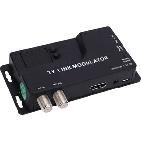 VBESTLIFE RF Modulator، VHF UHF TV Link Modulator AV إلى RF Converter، HDMI 1.4، يدعم NTSC وPAL TV، التوصيل والتشغيل in Kuwait