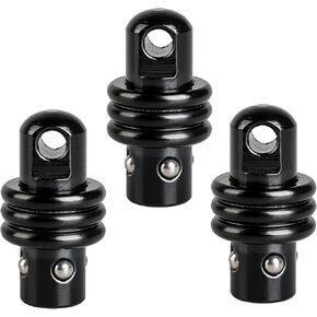 QD Sling Swivel Stud لتركيب حبال ذو نقطتين مع زر جميع المعادن باللون الأسود 3PCS in Kuwait