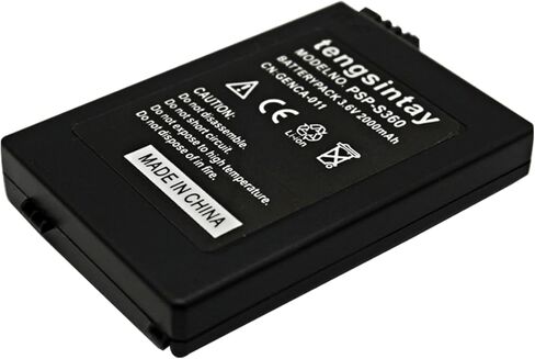 قطعتان من بطارية ليثيوم أيون قابلة لإعادة الشحن 3.6 فولت متوافقة مع أجهزة Sony PSP 2000 وPSP 3000 وPSP-3001 وPSP-3002 وPSP-3004 وPSP Lite وPSP Slim PSP-S110 in Kuwait