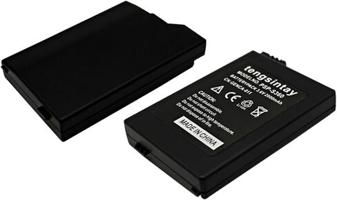 قطعتان من بطارية ليثيوم أيون قابلة لإعادة الشحن 3.6 فولت متوافقة مع أجهزة Sony PSP 2000 وPSP 3000 وPSP-3001 وPSP-3002 وPSP-3004 وPSP Lite وPSP Slim PSP-S110 in Kuwait